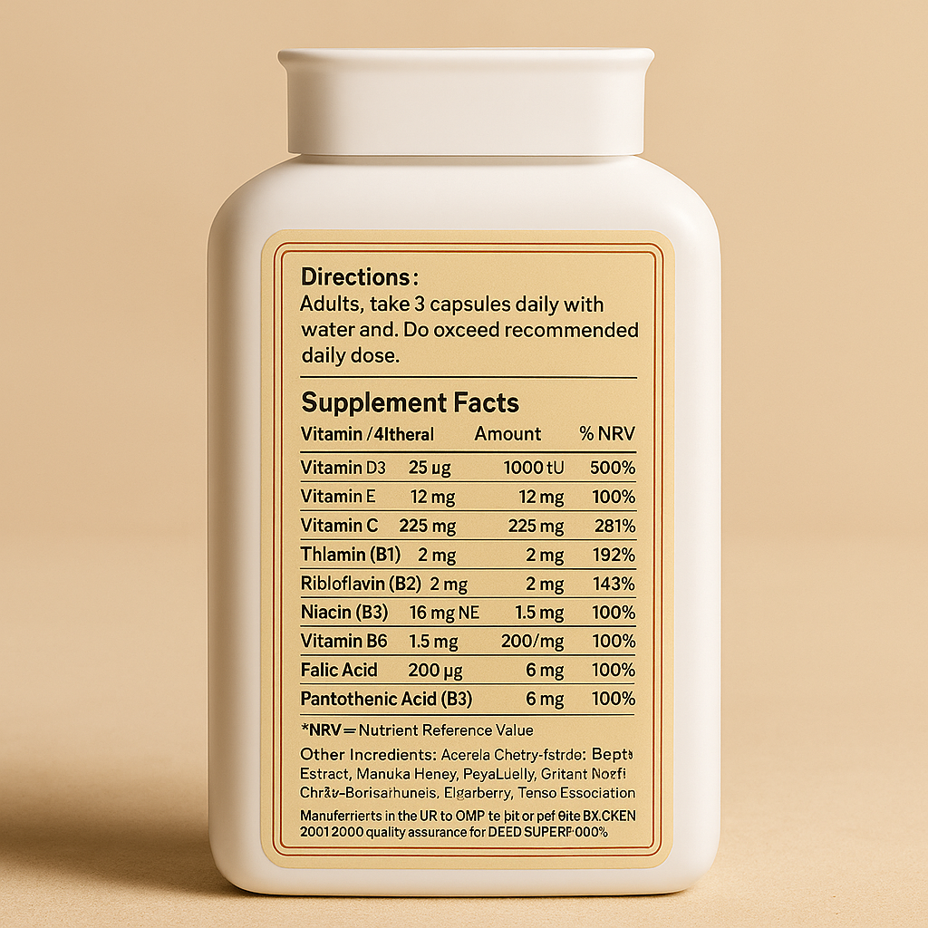 CLEARMODE Recovery Capsules – Liver, Immune & Brain Fog Support