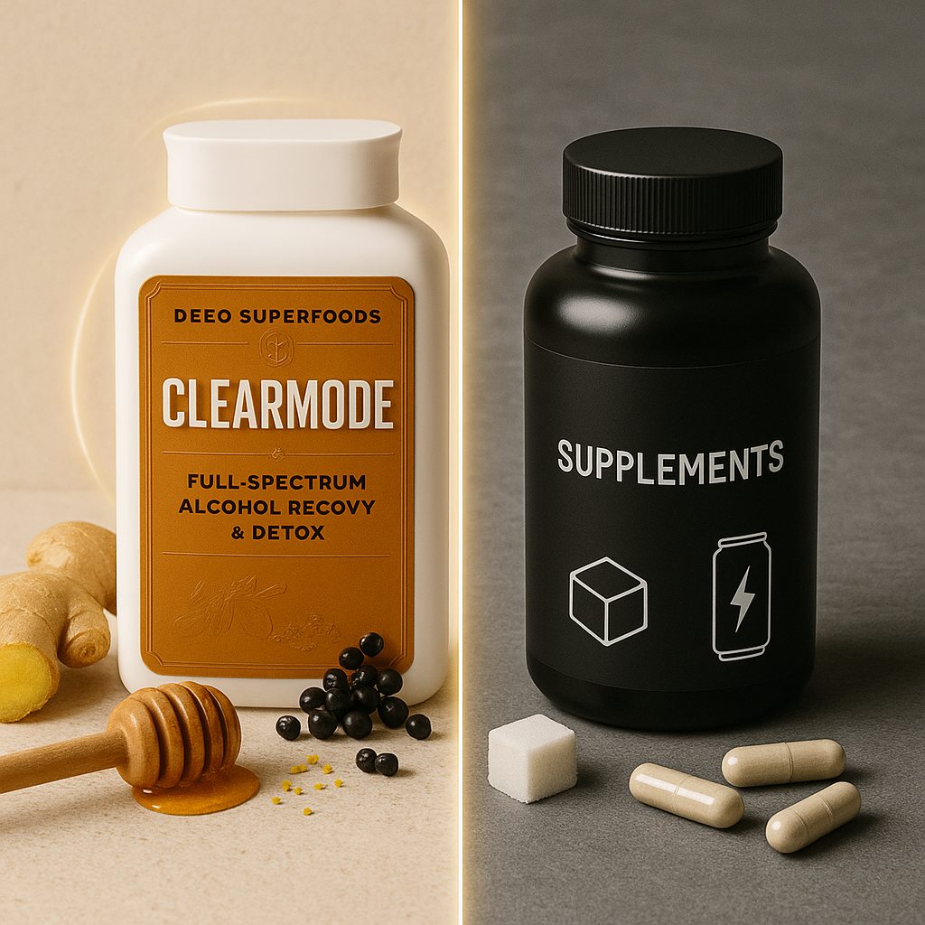 CLEARMODE Recovery Capsules – Liver, Immune & Brain Fog Support