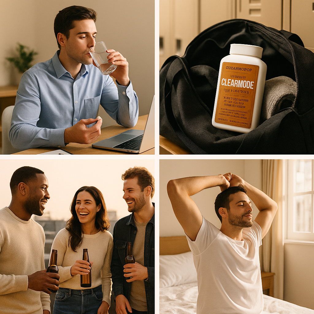 CLEARMODE Recovery Capsules – Liver, Immune & Brain Fog Support