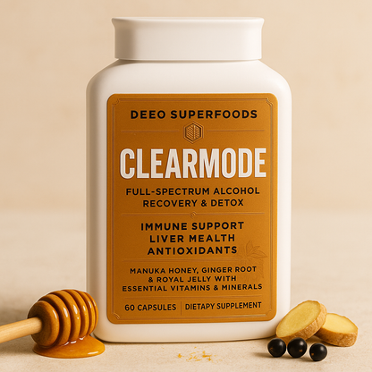 CLEARMODE Recovery Capsules – Liver, Immune & Brain Fog Support