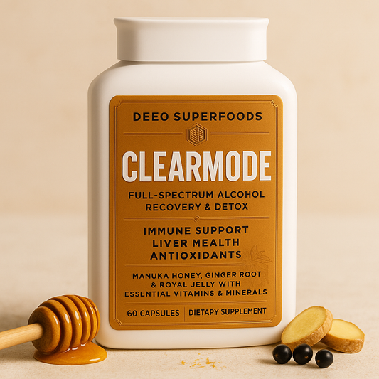 CLEARMODE Recovery Capsules – Liver, Immune & Brain Fog Support