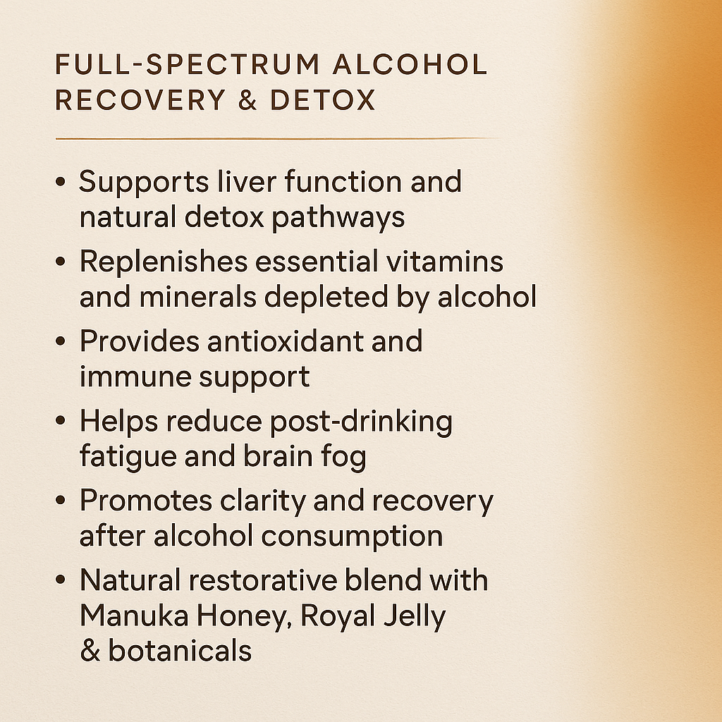 CLEARMODE Recovery Capsules – Liver, Immune & Brain Fog Support