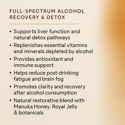 CLEARMODE Recovery Capsules – Liver, Immune & Brain Fog Support